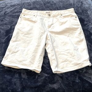 White J. Jill denim shorts